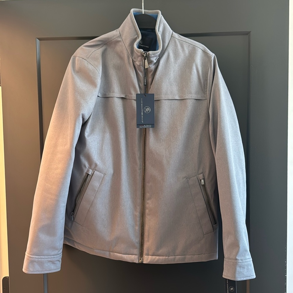 Hart Schaffner Marx Men's Jacket, Smoke Gray, Size Medium NWT